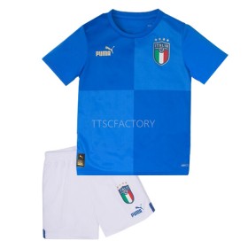 Fußballtrikots Italien Kinder 2022 Kurzarm Heimtrikotsatz kaufen